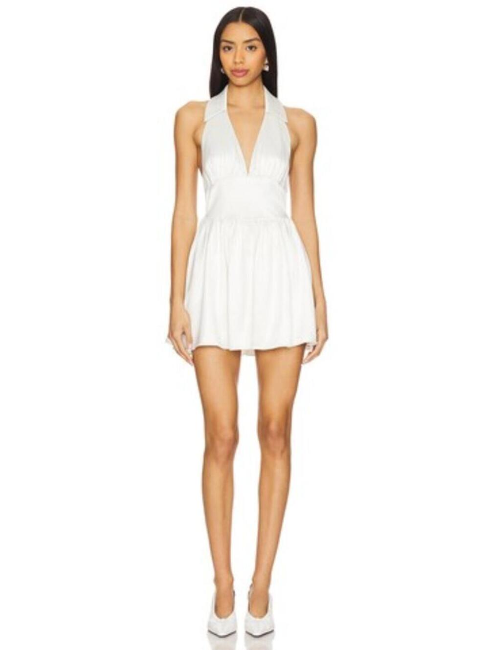 MAJORELLE Arabella Mini Dress in Ivory